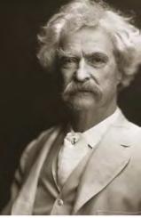 The film presentation of Mark Twain is scheduled to air on PBS stations on January 14 and 15, 2002, from 8 to 10 p.m. ET.