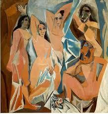 This coheres with our intuitive concept of art as including works that are not beautiful, elegant, or graceful: Picasso, Pablo. (1907) Les Demoiselles D Avignon.