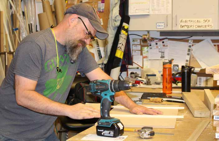 BUILDING THE PRODUCTION The Guthrie s Props Artisans: