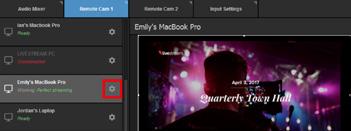 Encoder Quality: The resolution you want the video to stream at over your network to Livestream Studio.