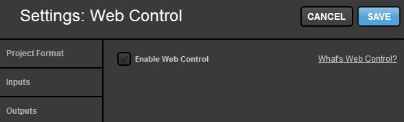Supported Browsers and Devices In order to use Web Control with Livestream Studio, customers must use the most recent versions of Google Chrome or