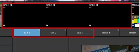 The third option is Graphic Overlay Tracks, in which you select the number of GFX tabs (up to three) you want available in the