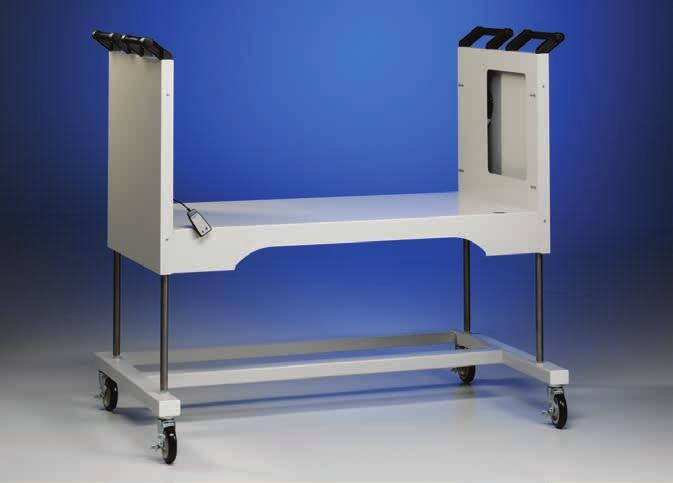 Solo Base Stands SoLo Hydraulic Lift Base Stands are specifically designed to support Purifier Logic+ and Cell Logic+ Class II, Type A2 Biosafety Cabinets.