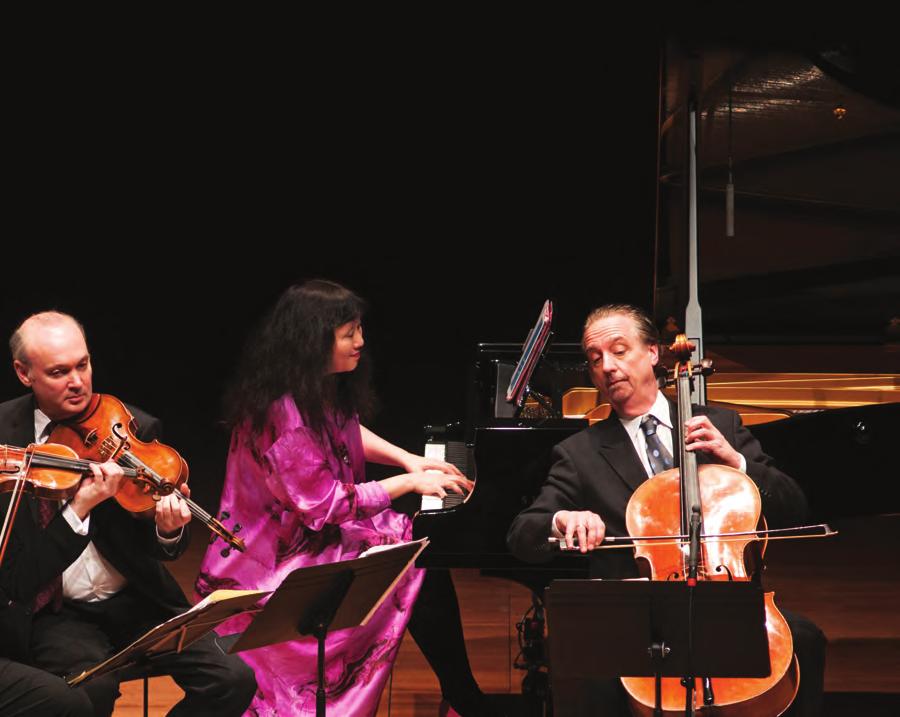 DANIEL HOPE, PAUL NEUBAUER, WU HAN, + DAVID FINCKEL perform 1/27 + 1/29 INTERNATIONAL COLLECTION Debussy s impressionist cello sonata and Brahms s FRIDAY 2/22