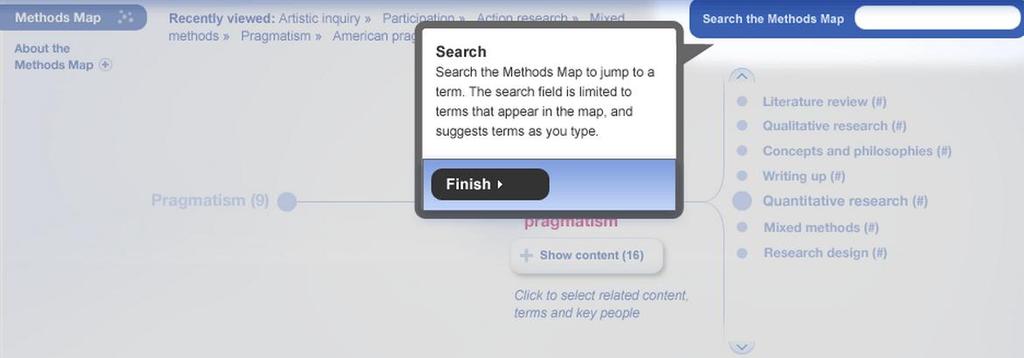 Choosing your research method: The Methods Map Not sure which method to use for your research?