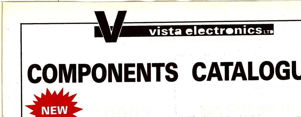 V vista electronics LTD Manufacturers of television tubes and