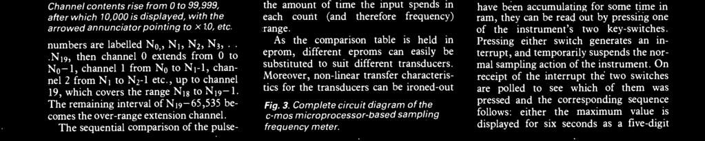 At this point channel 2 - in reality just a counter (in ram) - would be incremented by one unit of time, where the unit of time is ten seconds.