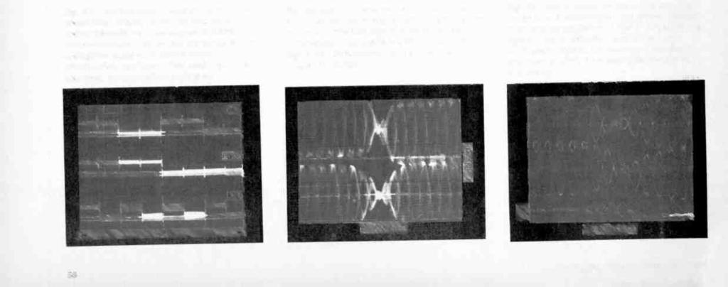 Oscilloscope photographs show effect of the notch compared with the modifier comb decoder in the luminance