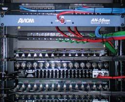A CTIVE Leading manufacturers of digital mixing consoles offer simplified direct digital connectivity to Aviom s Pro16 Series Personal Mixers, output modules, and network