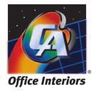 Color Art Office Interiors The Color Art Office Interiors logo is to be the same palette logo as integrated interiors, with Office Interiors added in italicized format at the bottom.