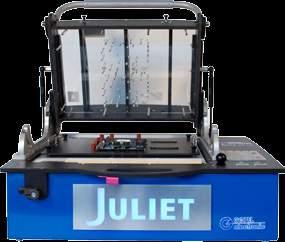 The JULIET test systems partcularly address the flexble low volume producton area, but are also utlsed for fault dagnoss n repar processes and specfc calbraton procedures.