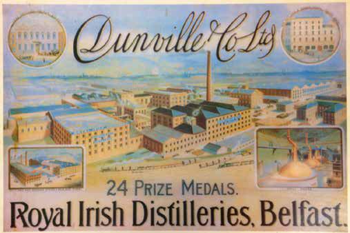 Dunville & Co was a company that blended pure pot still whiskey as well as import tea in Belfast. The company was founded by John Dumvill who joined William Napier of Napier & Co.