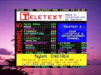 TTX (Teletext) When I-PLATE indicates the presence of Teletext, you can press the TTX button on the remote control to view Teletext on the TV screen.