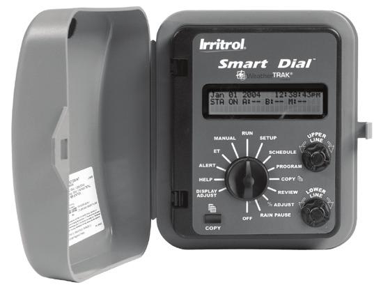 CONTROLLERS (DISCONTINUED) SMART DIAL TM INDOOR MODELS: SD600-INT SD900-INT SD00-INT ET-BASED SD600-INT SD900-INT SD00-INT REF.# DESCRIPTION PART NO.