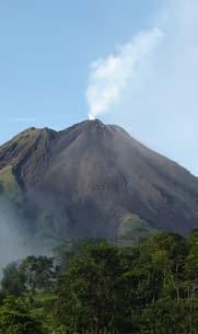 A Arrive in San José Travel to Arenal Tuesday Guided walking tour to La Fortuna Waterfall Rehearsal Optional