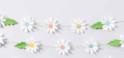 50 SKILL LEVEL Beginner 1AGES 3+ Kit makes one 12 garland with 12