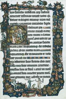 The Ormesby Psalter Early 1300s in England.