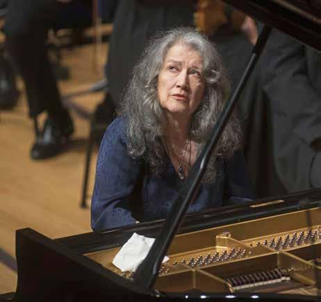 One wild, crazy woman Friedrich Gulda on Martha Argerich Saturday, 18 November Piano Concert 1 18.30 KKL Luzern, Concert all Ticket prices CF 220/190/150/110/70/30 Seating map 1, p. 42 Event no.