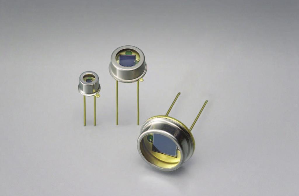 UV to near IR for precision photometry These Si photodiodes have sensitivity in the UV to near IR range. They are suitable for low-light-level detection in analysis and the like.