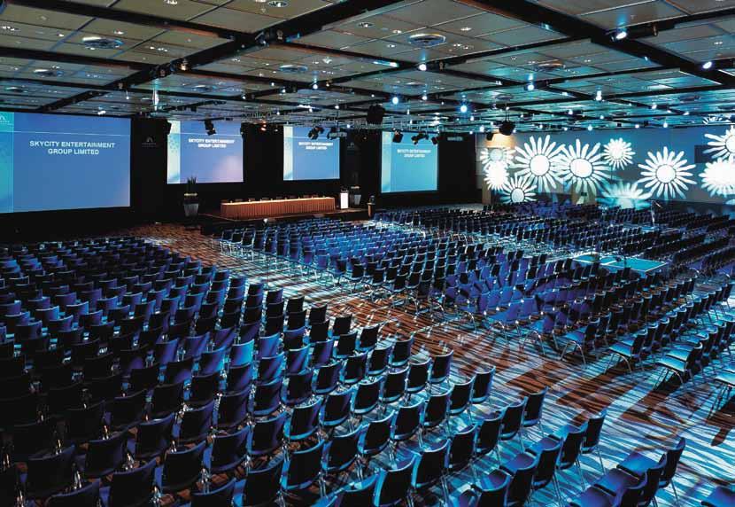 conferences and exhibitions SKYCITY Auckland Convention Centre Phone +64 (0)9