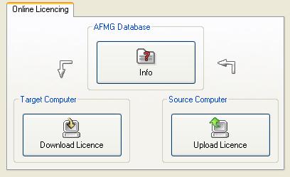 EASERA SysTune Installation and Licencing - 2. Licencing Instructions Software Product: This field shows the AFMG software product selected for licencing.