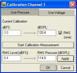 Program Tutorial - 2. Measurements with a Single Input Channel The CURRENT CALIBRATION will be updated immediately as shown below. To confirm the calibration and close the window press OK.