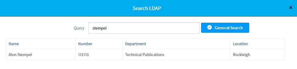 Search: Enter the LDAP search string t use. Add search filters as necessary t narrw the search.