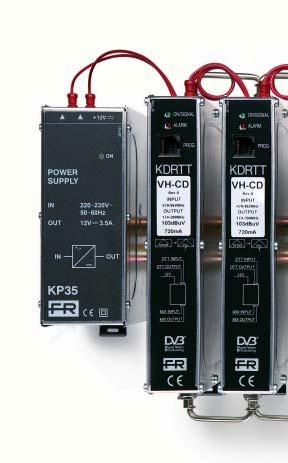 The product can also be used as a filter with the same input and output channel KCP: KEY POINTS