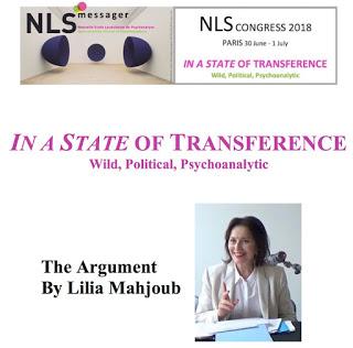 In a State of Transference Wild, political, psychoanalytic The title of the next Congress puts transference in a state, and specifies, with its subtitle, a few of these states.