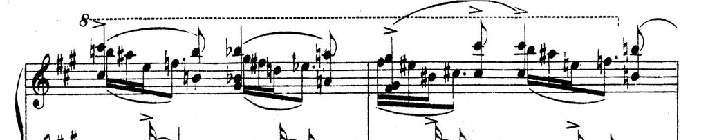 Example 2.4. Prelude Op.8 No.3, mm.