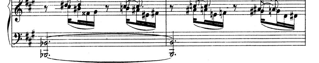 of the prelude, resolving on the final note.