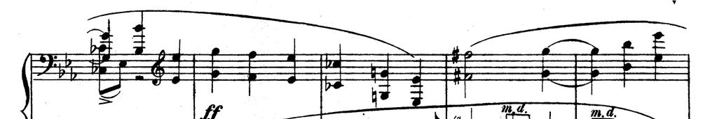 Example 2.7. Prelude Op.8 No.4, mm.
