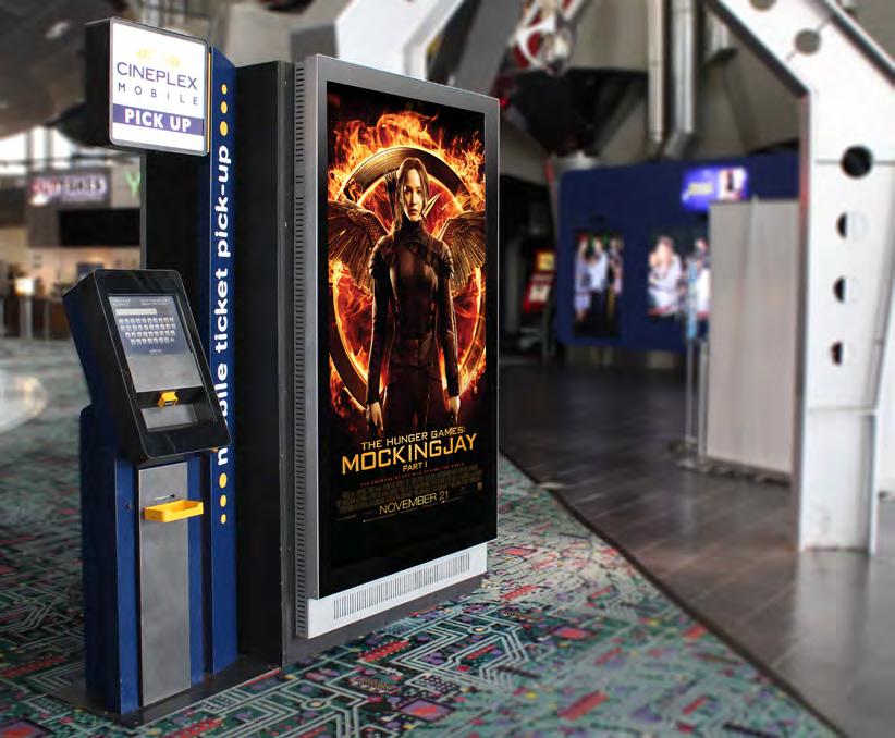 The one-minute loops are divided into :10-second ads that light up our lobbies!