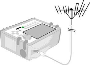 Connect the DC charger to the mains. 3. When the equipment is connected to the mains, the CHARGER led [4] remains lighted. Figure 1.