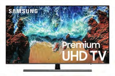 PRODUCT HIGHLIGHTS HDR Plus Dynamic Crystal Color Motion Rate 240 Smart TV with Bixby Voice SIZE CLASS 82" 75" 65" 55" 49" 82NU8 75NU8 65NU8 55NU8 49NU8 Loaded with features, the NU8000 has advanced