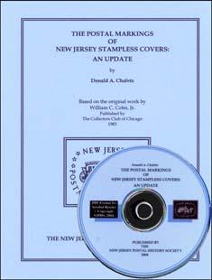 THE NEW JERSEY POSTAL HISTORY SOCIETY LITERATURE AVAILABLE FOR IMMEDIATE DELIVERY, Post paid, send check to: Robert G.