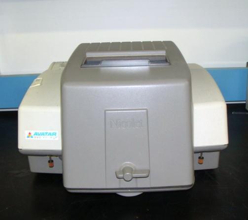 P a g e 8 Procedure The laboratory instructor will review how to use the Thermo Nicolet Avatar 360 Fourier Transform Infrared Spectrometer.