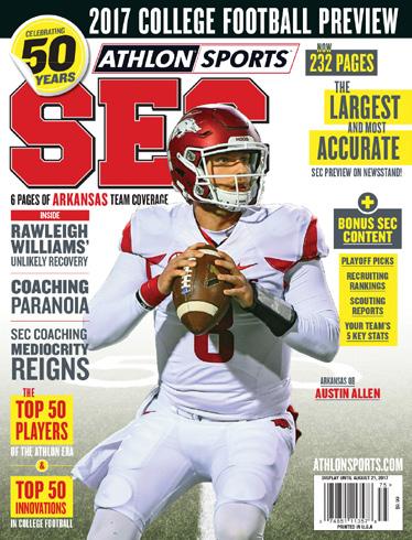 Heisman Trophy candidates and so much more. NATIONAL COLLEGE FOOTBALL $9.