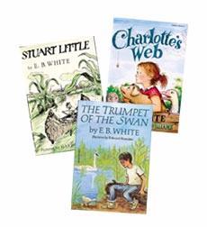 About the Author: E. B. White E. B. White, the author of such beloved children's classics as Charlotte's Web, Stuart Little, and The Trumpet of the Swan, was born in Mount Vernon, New York.