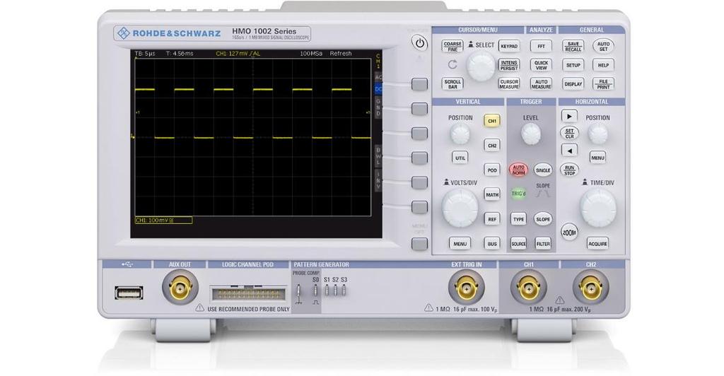 Basics 1 Basics Oscilloscopes are among the most versatile test instruments available for analyzing and testing analog and digital circuits.