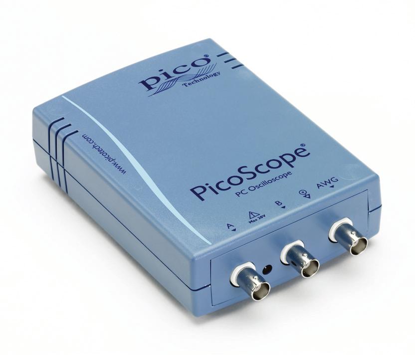 PicoScope 2000 Series 2-CHANNEL OSCILLOSCOPES WITH ARBITRARY WAVEFORM GENERATOR High Quality from a Name You Can Trust 10 MHz to