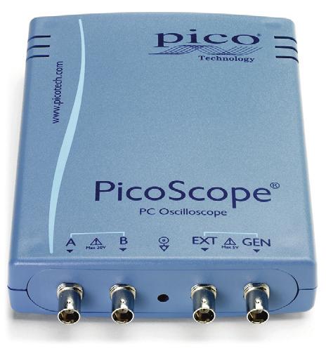 Hand-held Oscilloscopes Also available in the PicoScope 2000 Series, the