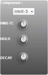 the EQ and Volume settings. D20) Mono Switch Button switches between stereo and mono mode. In mono mode the same signal is sent to the unit s speakers and to the Out R/D.I. Out XLR output on the Mixer Panel if Right OUT is selected in the Output Tab (if D.