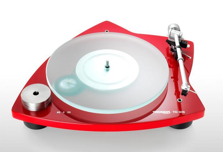 The turntable s innovative three-point-suspension