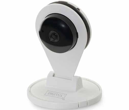 Its shape is similar to a small magnifying glass. The 1-megapixel (720p) resolution ensures you receive excellent surveillance images and can keep an eye on your home at all times.