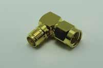 Figure 6 All adaptors have gold plated centre contacts and bodies.