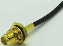 SMA Reverse Polarity SMA Reverse Polarity RP straight crimp plug. Reverse polarity version of standard crimp cable plug. This connector is available for a range of standard coaxial cables.