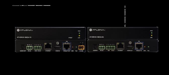 2 compliant HDBaseT link status testing 4 4 HDMI to HDMI Matrix Switcher AT-HDR-H2H-44M 4K/60 4:4:4 Compatible with 4K HDR10 & Dolby Vision @ 60 Hz HDCP 2.