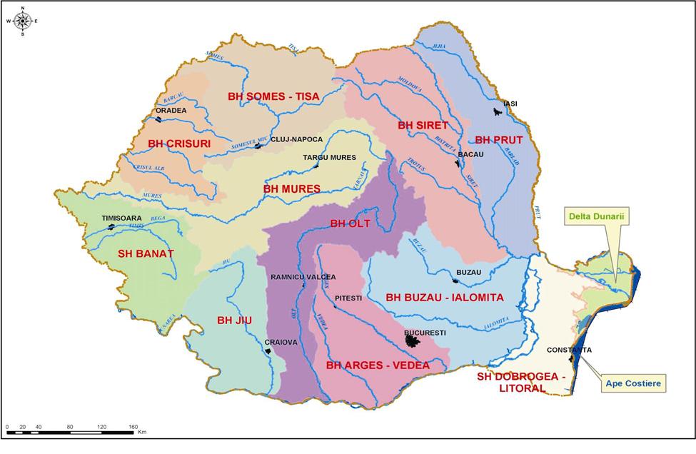 Partea A a Planului de Management a Districtului Hidrografic al Dunarii Raport 2004 a fost elaborat sub coordonarea Comisiei Internaţionale pentru Protecţia Fluviului Dunărea(ICPDR), cu contribuţia