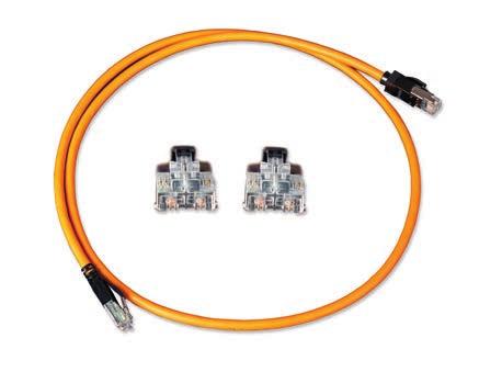 67A High bandwidth patch cord for 25 Gigabit applications and beyond Runs the GG45 2in1 Connector in its high speed GG-Mode Use GG45 8 Contact Plugs according IEC61076-3-110 Allow full 4-connector